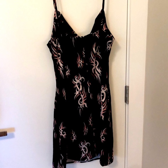NWT Cowl neck urban outfitters satin slip dress - Picture 3 of 4